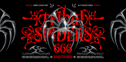 Candle Shlop Font Poster 4