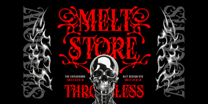 Candle Shlop Font Poster 2