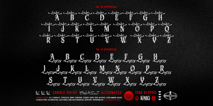 Candle Shlop Font Poster 8