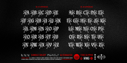 Candle Shlop Font Poster 5