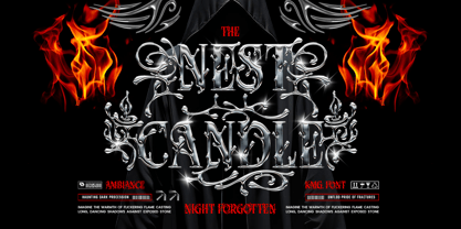Candle Shlop Font Poster 14