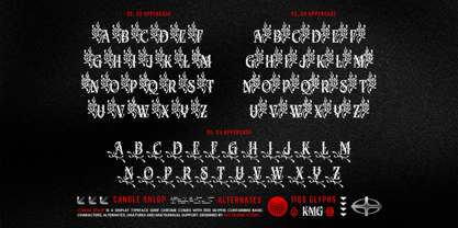 Candle Shlop Font Poster 6