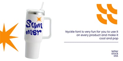 Nyckle Font Poster 2