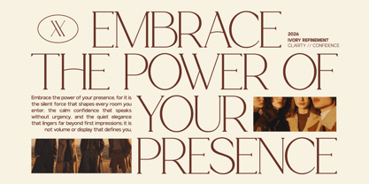 GC Cheline Font Poster 13