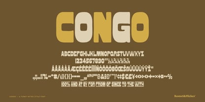 Congo Font Poster 10