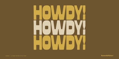 Congo Font Poster 4