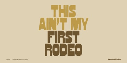 Congo Font Poster 6