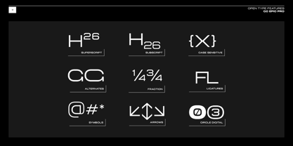 GC Epic Pro Vol.II Font Poster 10