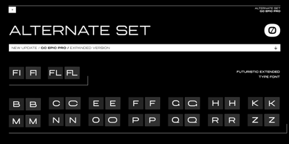GC Epic Pro Vol.II Font Poster 7