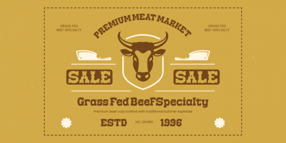 Brokense Cowboy Font Poster 10