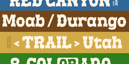 Brokense Cowboy Font Poster 7