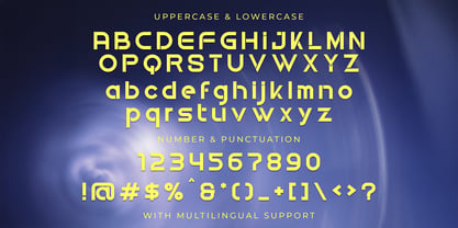 Powery Font Poster 8