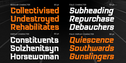 Sport Event Font Poster 9