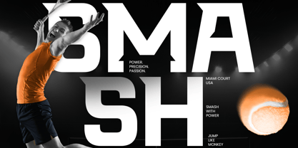 Sport Event Font Poster 5