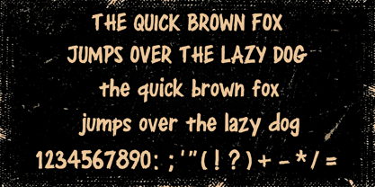 Rage Guerilla Font Poster 5