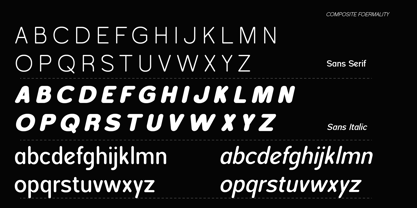 Foermality Rounded Variable Font Poster 9