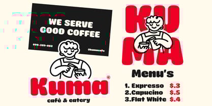 Brisna Font Poster 5