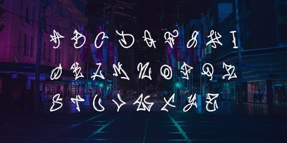 Riot Sketch Font Poster 8