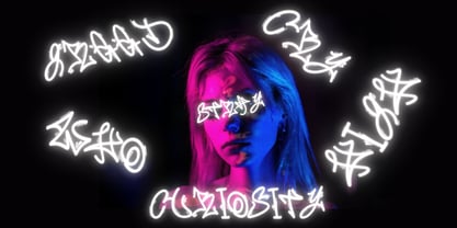 Riot Sketch Font Poster 4