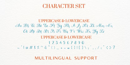Melanique Font Poster 6