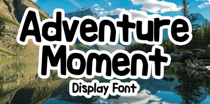 Adventure Moment Font Poster 1
