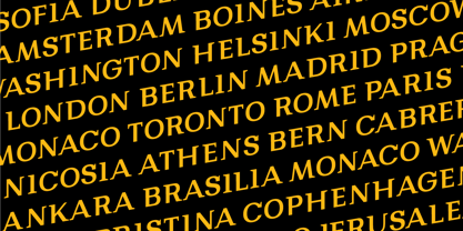 Bodrum Style Font Poster 12