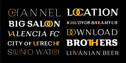 Bodrum Style Font Poster 8