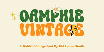 Oamphie Vintage Font Poster 1