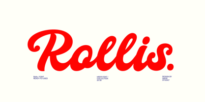 Rollis Font Poster 1