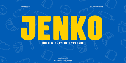 Jenko Font Poster 1