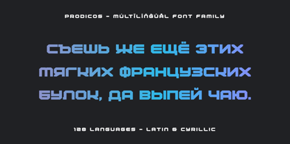 Prodicos Font Poster 13