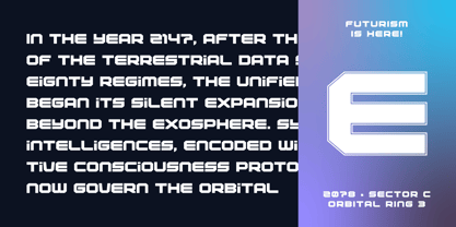Prodicos Font Poster 6