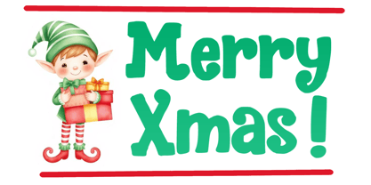 Elf Story Font Poster 2