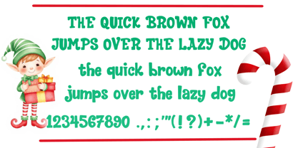 Elf Story Font Poster 4