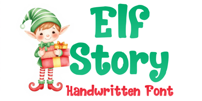 Elf Story Font Poster 1