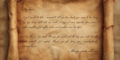 Heritage Ink Font Poster 8