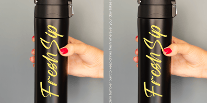April Pearl Font Poster 13
