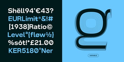 Sugitta Font Poster 9