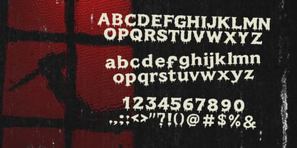 Midnight Ooze Font Poster 2