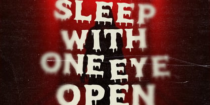 Midnight Ooze Font Poster 3