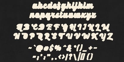 Ballpark Beauty Font Poster 2