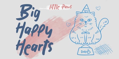 Rooster Doodle Font Poster 2