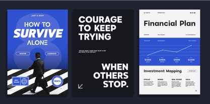 Selfion Font Poster 4