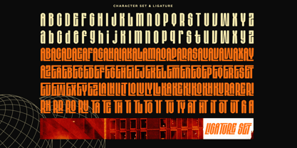 Anisera Font Poster 9