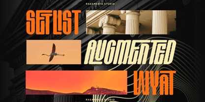 Anisera Font Poster 3