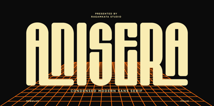Anisera Font Poster 1