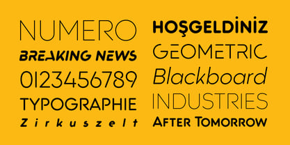 Trakya Rounded Font Poster 4