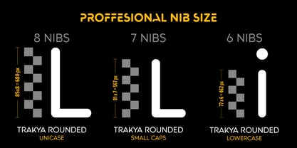 Trakya Rounded Font Poster 3