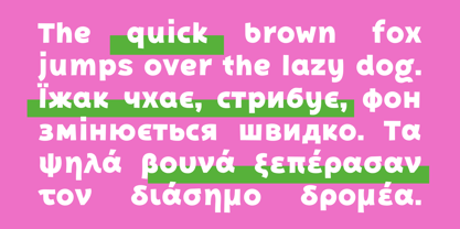 Bakerman Sans Font Poster 3