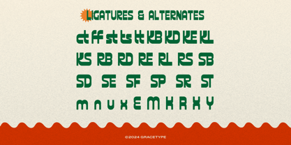 Mereum Dreamy Font Poster 12